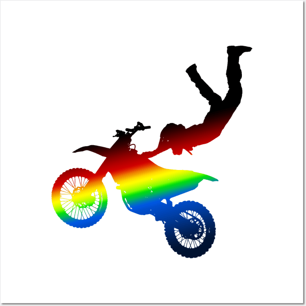 motocross Wall Art by rickylabellevie